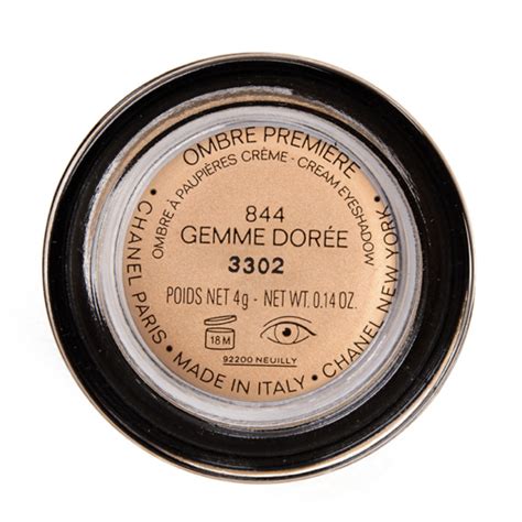 chanel gemme doree|reviews of 844 GEMME DOREE, a CHANEL OMBRE .